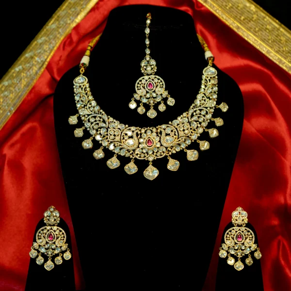 HEAVY BRIDAL NECKLACE SET