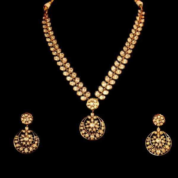 KUNDAN LONG NECKLACE SET